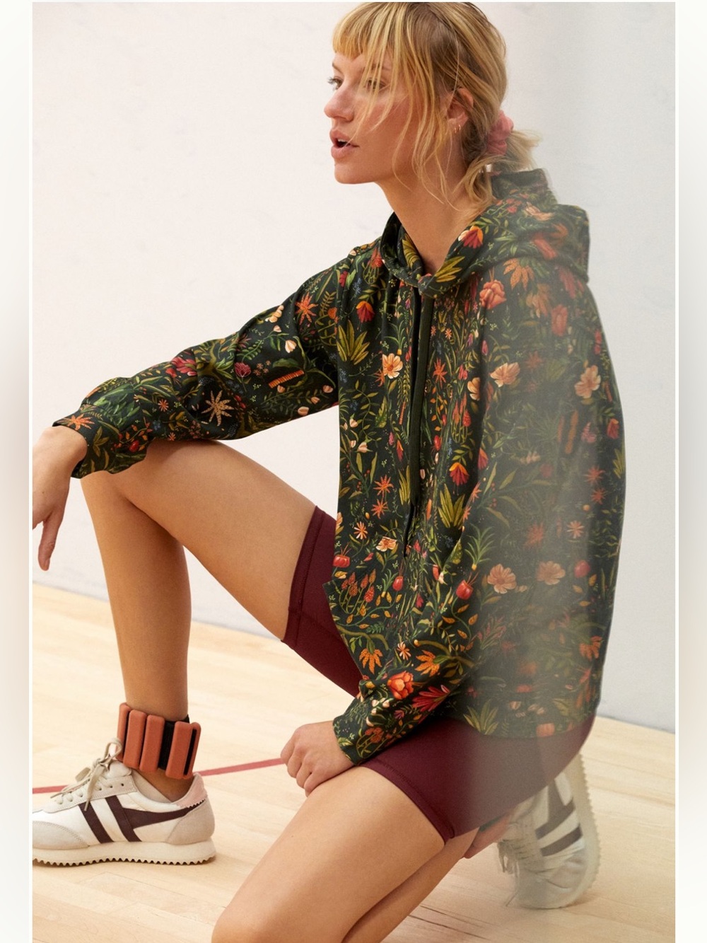Farm Rio botanical hoodie